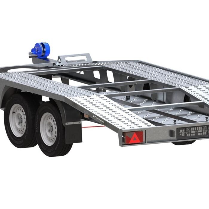 UNITRAILER TEMPO 4520 450 x 200 cm Sattelschlepper mit Doppelkupplung