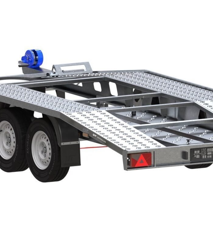 UNITRAILER TEMPO 4520 450 x 200 cm Sattelschlepper mit Doppelkupplung