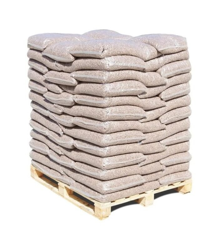 Hartholzpellets Eiche ENplusA1 – 975 kg (65 x 15 kg Säcke)
