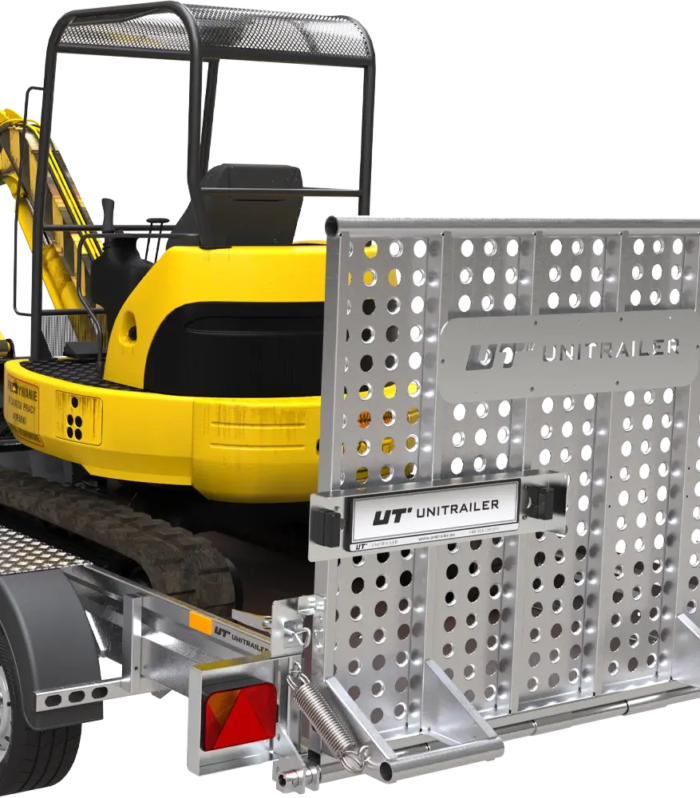 Schwerer Doppelachsanhänger 3500 KG STARK 3 300