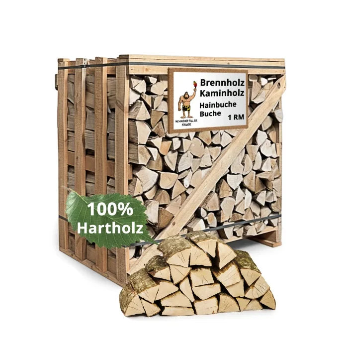 Brennholz Hainbuche 1RM Box 25 cm