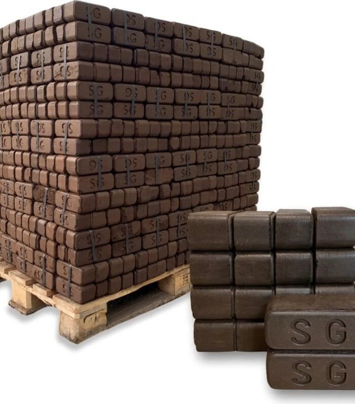 Feuerpracht Premium Torfbriketts – 960 kg Palette