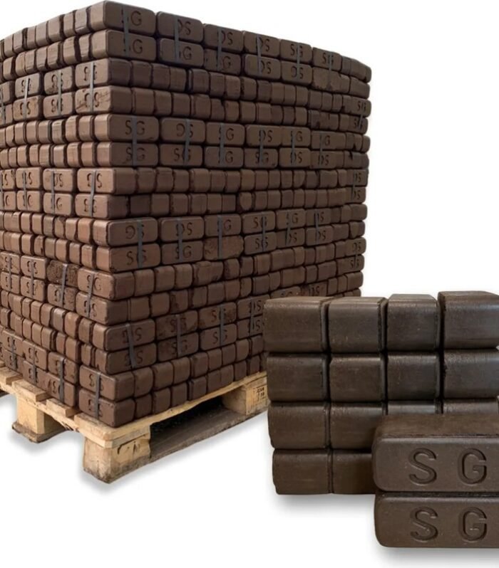 Feuerpracht Premium Torfbriketts – 960 kg Palette