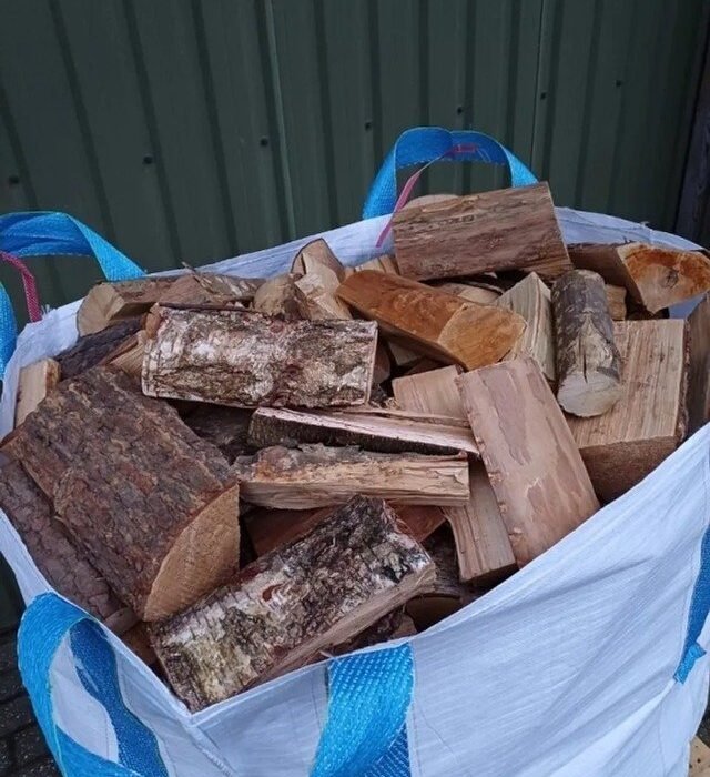 Brennholz-Mix 25 cm – 4 SRM in Big Bags – kammergetrocknet
