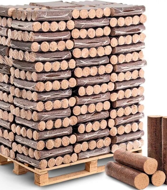 holz4home® Hartholzbriketts – 960 kg Palette